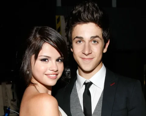 Selena Gomez and David Henrie